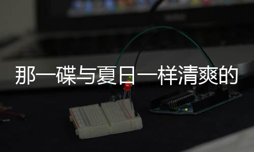 碟与的小夏日凉拌清爽那一藕片一样酸辣菜
